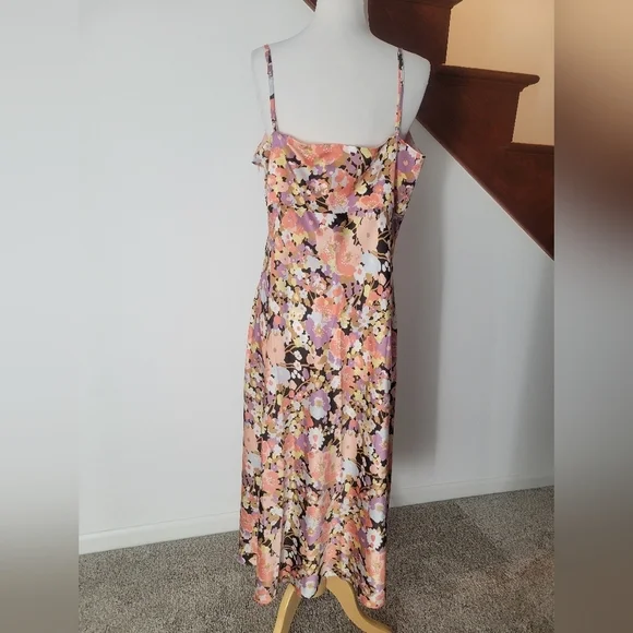 Rails Floral Spaghetti‎ Strap Dress XL New - Picture 3 of 10